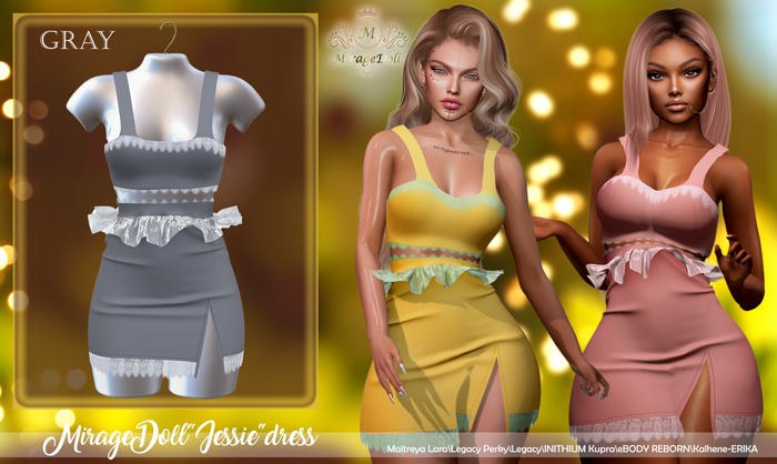 MirageDoll"Jessie"dress Gray