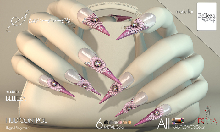[FORMANAILS] NAILS for Belleza - Summer