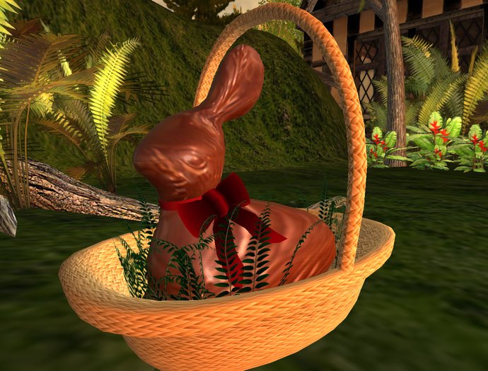 Easter Bunny in Basket