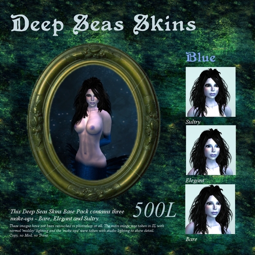 Deep Seas Skins - Blue