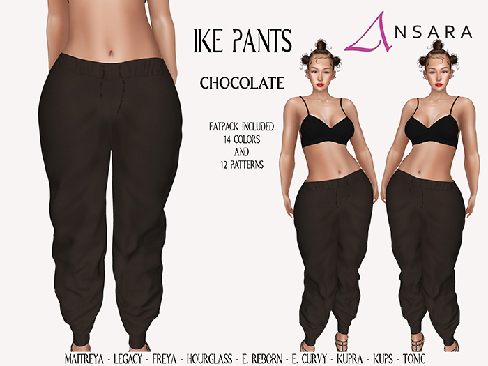 Ansara - Ike Pants - Chocolate