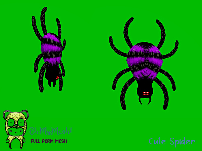 OhMyMesh! Cute Spider - Full Perm Mesh