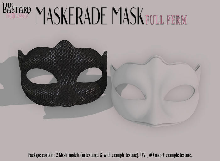 The Bastard Princess - Maskerade Mask FP