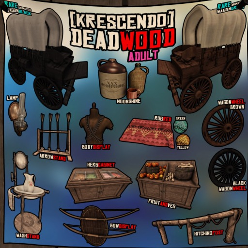 [Kres] Deadwood - Rug - Green