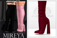 Look At Me. Mireya : burgundy