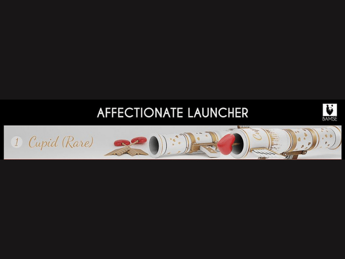 1. BAMSE : Affectionate Launcher - Cupid RARE
