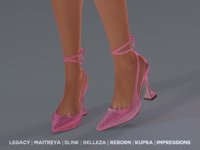 $NT Lustrous Pumps PINK