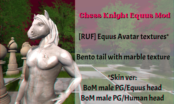 Milky Fox [Chess Knight Equus Male BOM]