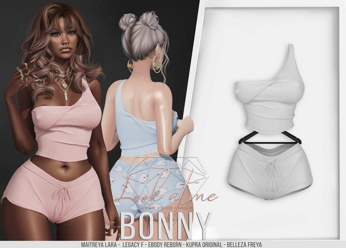 Look At Me. Bonny : white