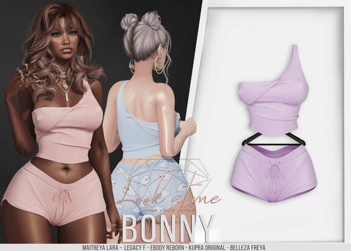 Look At Me. Bonny : purple