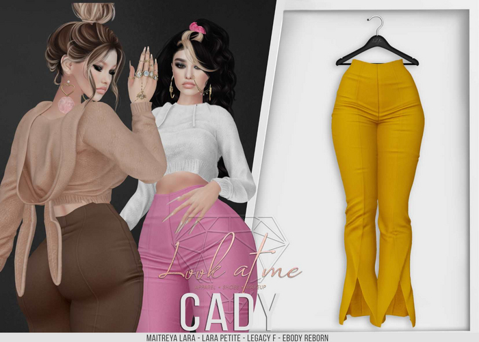 Look At Me. Cady : Pants - Yellow