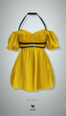 -Pixicat- Ines Dress (Yellow)