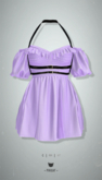 -Pixicat- Ines Dress (Lilac)