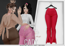 Look At Me. Cady : Pants - Burgundy