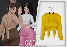 Look At Me. Cady : Hoodie - Yellow