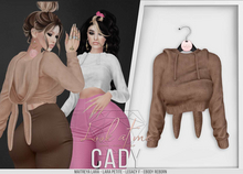Look At Me. Cady : Hoodie - Wood