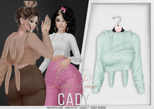 Look At Me. Cady : Hoodie - Mint