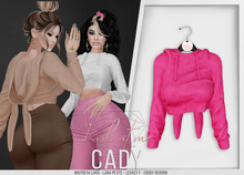 Look At Me. Cady : Hoodie - Fuchsia