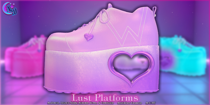 *NeverWish* Lust Platforms - Lilac