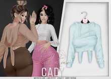 Look At Me. Cady : Hoodie - Blue