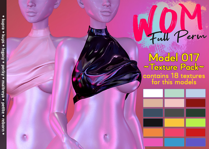 WOM - Texture Pack - Model 017