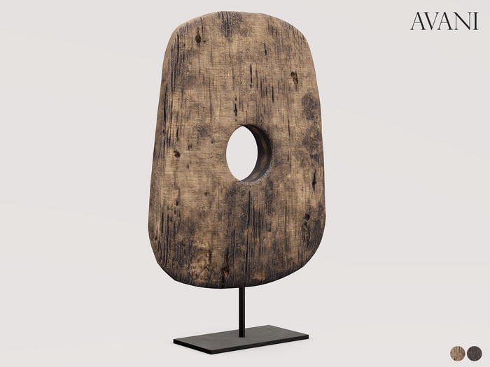 Avani Macon Collection Found Wood Fragment on Stand, All