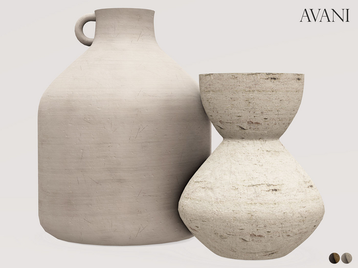 Avani Macon Collection Jug and Inverted Vase, All