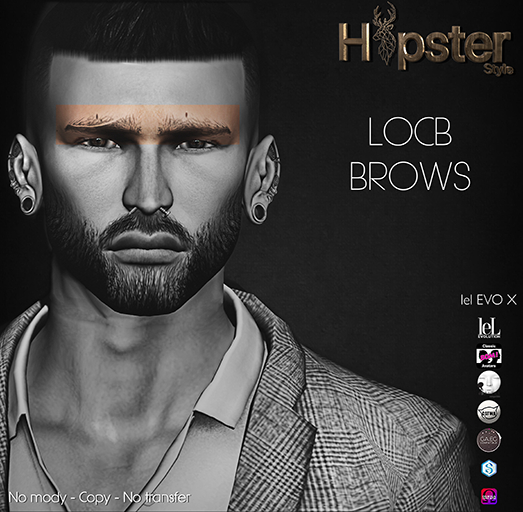 [Hipster Style] LOCB Brows WHITE