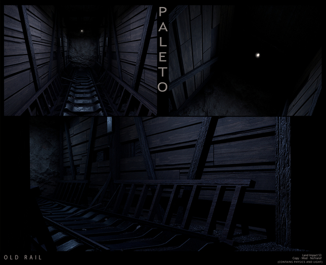 .PALETO.Backdrop:. OLD RAIL
