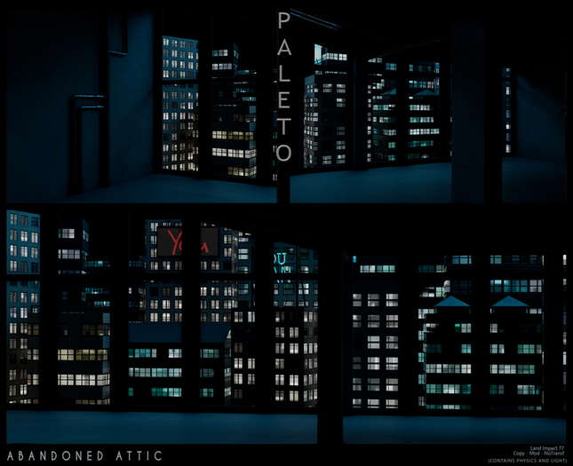.PALETO.Backdrop: Abandoned Attic