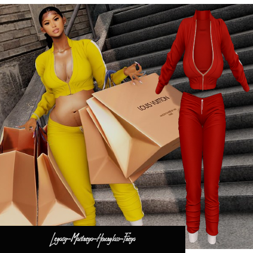 -UC- Savage Red Jacket+Pants