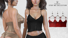 *Vanilla Bae* Calla Cami - Red 3 Pack - Strip Me Interactive - Maitreya / Legacy / Ebody Reborn