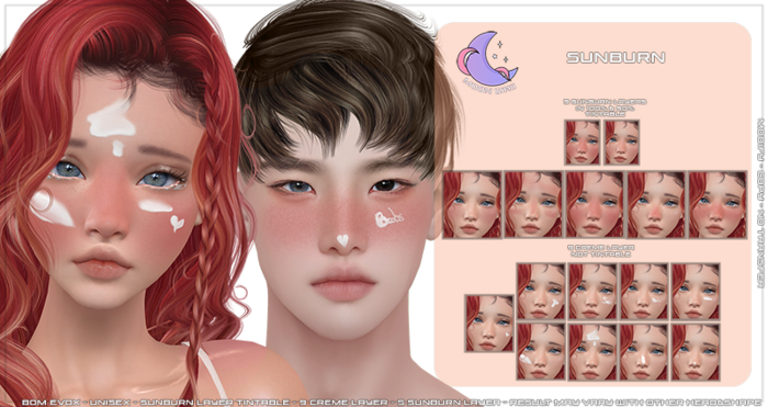moonwaii . sunburn (BOM evox unisex)