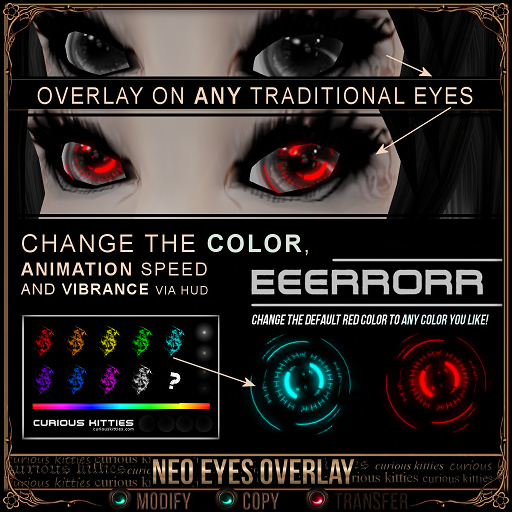 *C:K* Neo Eyes Overlay - Eeerrorr