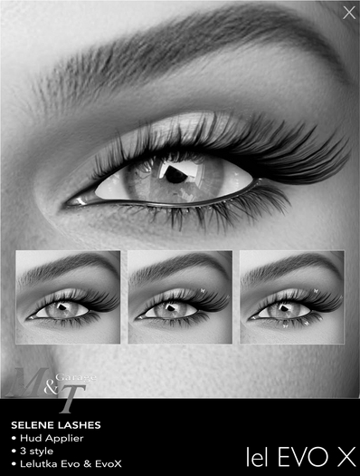 M&T Selene Lashes - LeLUTKA DEMO