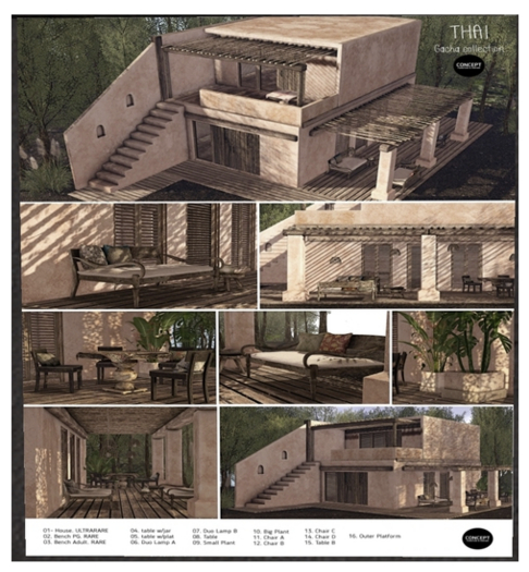 Concept} *01. THAI. House. ULTRARARE