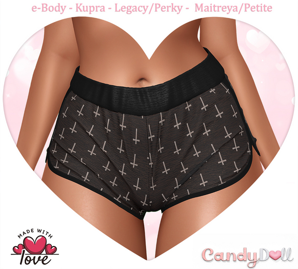 _CandyDoll_ Akira Shorts Cross