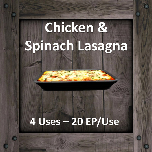 DFS Chicken & Spinach Lasagna (DFS - Texture Only)