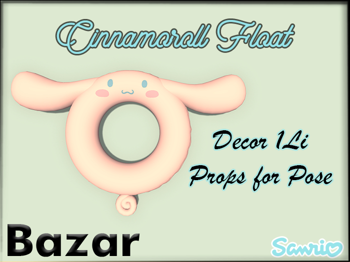 BAZAR - Cinnamoroll Float
