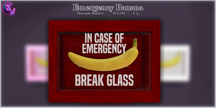 *NW* Emergency Banana - Red