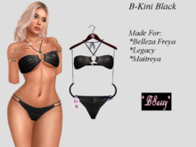 *BSASSY* STORE SPECIAL  B-KINI BIKINI BLACK