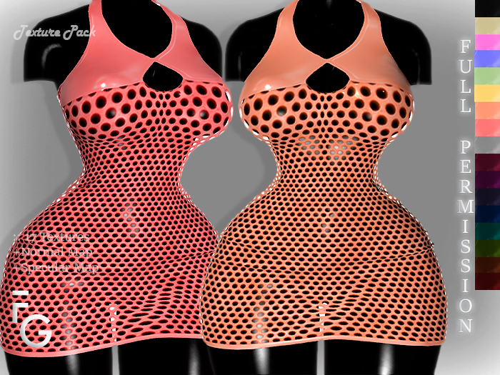 .Fragile. PACK II-17 Textures for SHINE DRESS MENIA