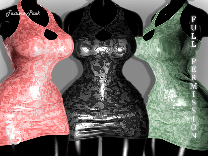 .Fragile. PACK GIFT -3 Textures for SHINE DRESS MENIA