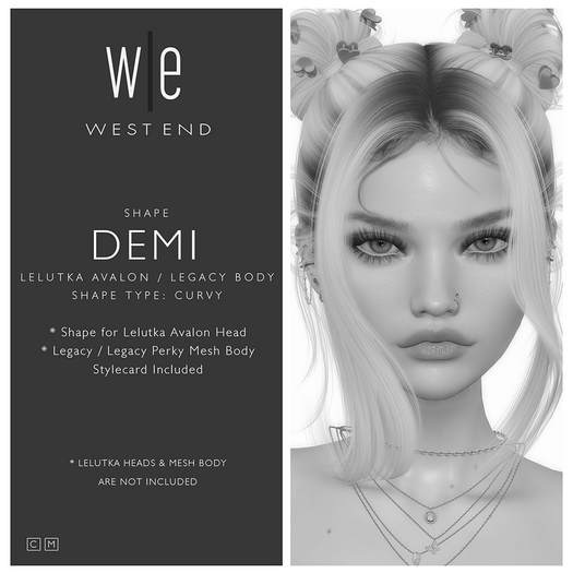 [d][ west end ] Shapes - Demi [Lel Avalon][Legacy][Curvy] [add]