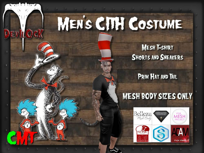 DEVILOCK - Men's CITH Costume (ADD TO UNPACK)