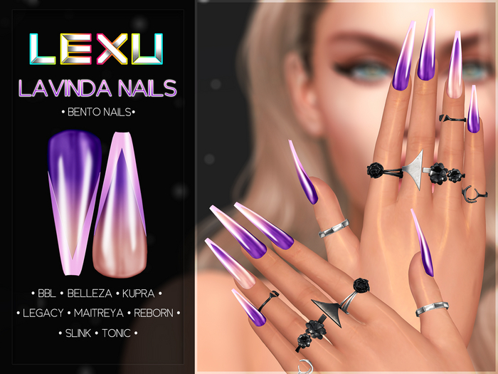 LEXU - LAVINDA NAILS 50% off >>promo<<