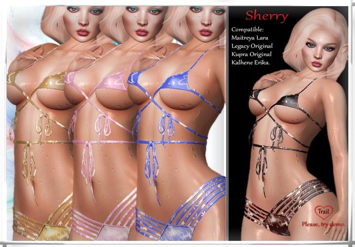 [Trait] Swimsuit Sherry-tone 4