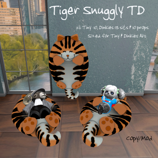 !FA! Tiger Snuggly TD