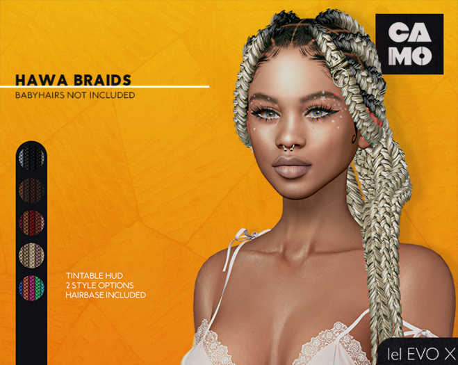 CAMO - Hawa Braids - FATPACK