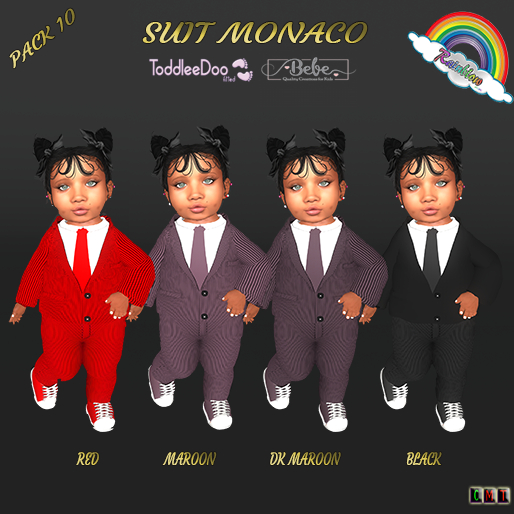 ((RBS)) Suit Monaco Pack 10 [TD & BEBE]